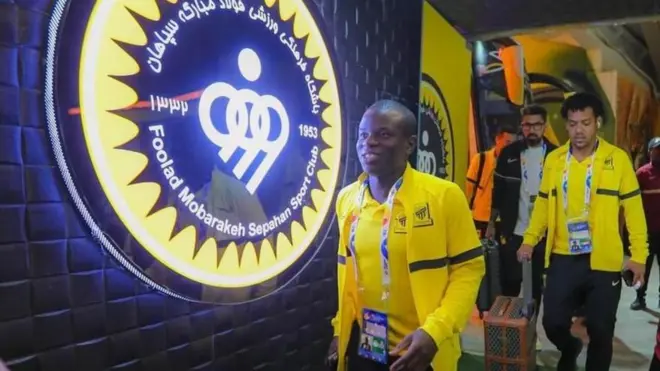 جانب من لاعبي الفريق السعودي