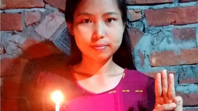 Zarli Naing was a 27-year-old nurse helping the resistance