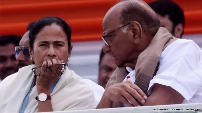 शरद पवार और ममता बनर्जी