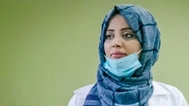 الدكتورة زهى في عدن