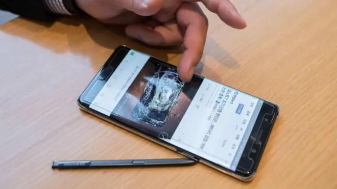 Baadhi ya simu za Note 7 zimekuwa zikishika moto