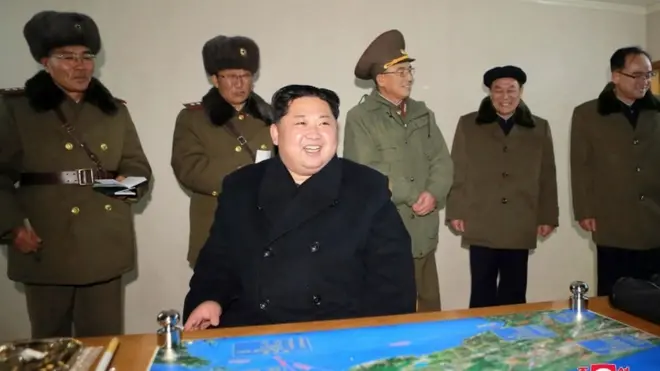 Північна Корея заявила про успішне випробування міжконтинентальної ракети Hwasong-15.