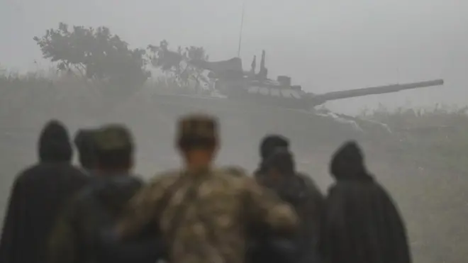 российские военные