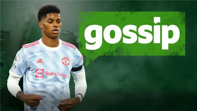 Marcus Rashford gossip graphic