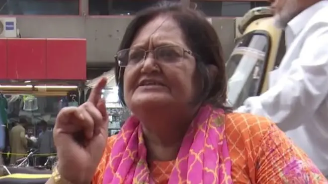 کراچی کی خاتون