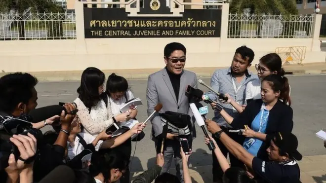 นายก้อง สุริยะมณฑล ทนายความของนายชิเกตะ กล่าวกับผู้สื่อข่าวหลังศาลพิพากษาคดี