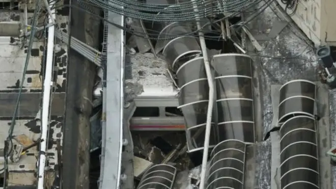 Accidente de tren en Nueva Jersey