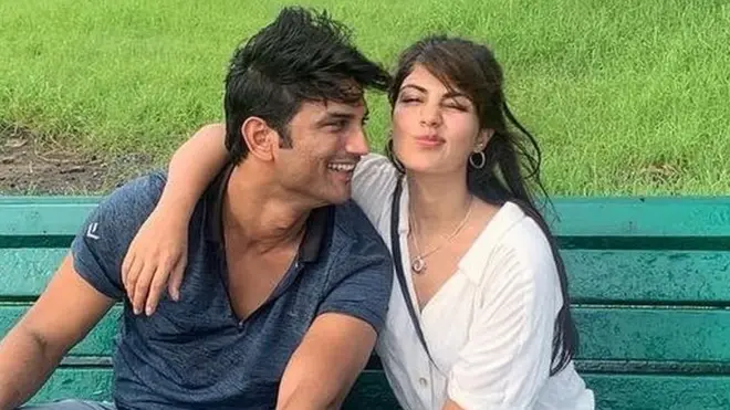 رحیا چکربرتی خود بھی ایک اداکارہ ہیں اور دونوں لاک ڈاؤن کے بعد ایک فلم میں ساتھ کام کرنے والے تھے