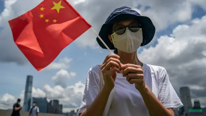 亲北京人士认为《国安法》可以令香港稳定。