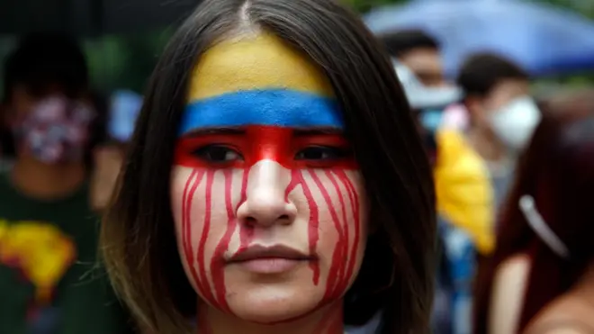 Protestas en Colombia