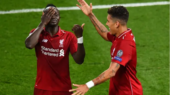 أحرز فيرمينيو اهدف الفوز لليفربول في الوقت المحتسب بدلا من الضائع