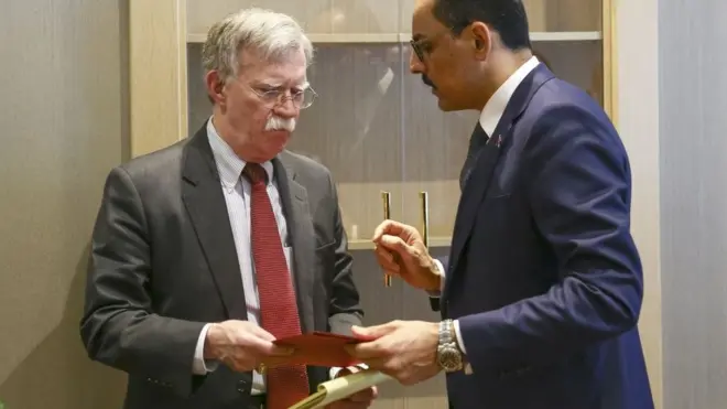 İbrahim Kalın, John Bolton'a iki dosya verdiğini söyledi