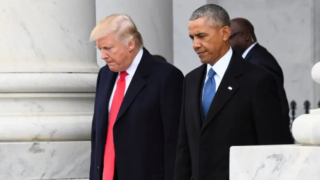 أوباما وترامب