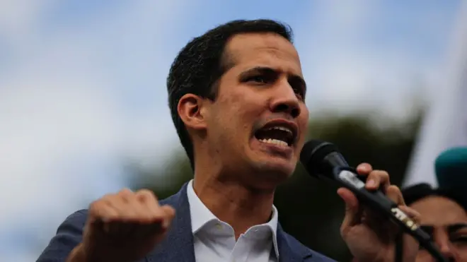 Mr Guaidó has declared himself interim leader of Venezuela