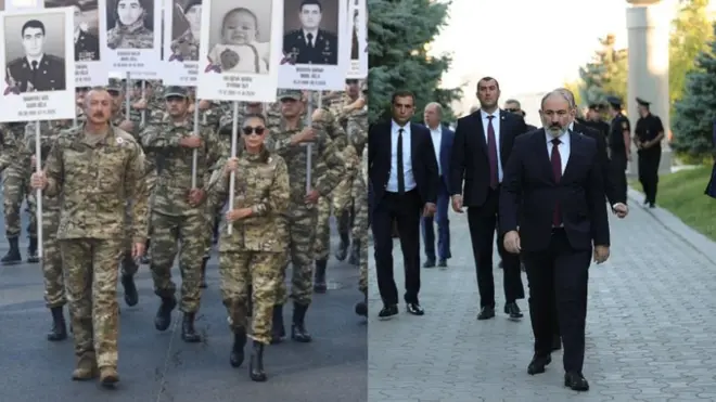 Azərbaycanda və Ermənistanda İkinci Qarabağ müharibəsi anılıb