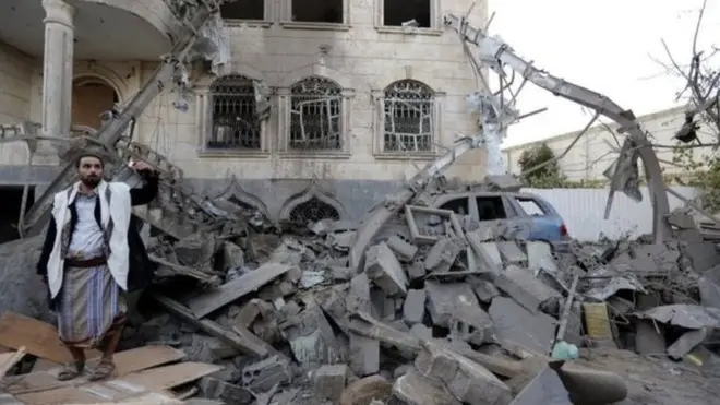 یمن میں فضائی حملوں کے نتیجے میں ہزاروں شہری ہلاک ہوئے ہیں