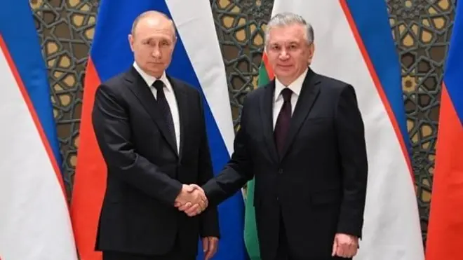 Путин ва Мирзиёев