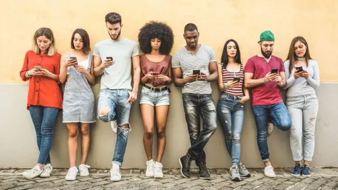 A group of youngsters