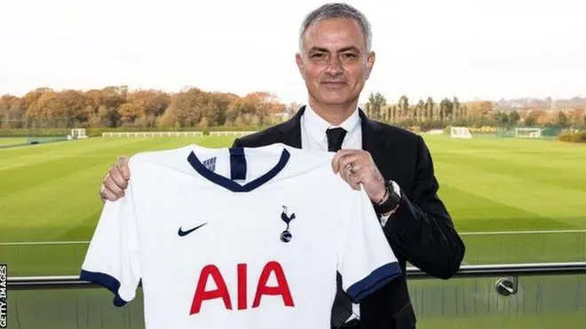 Tottenham ibaye ikipe ya gatatu yo muri shampiyona ya Premier League Jose Mourinho agiye gutoza