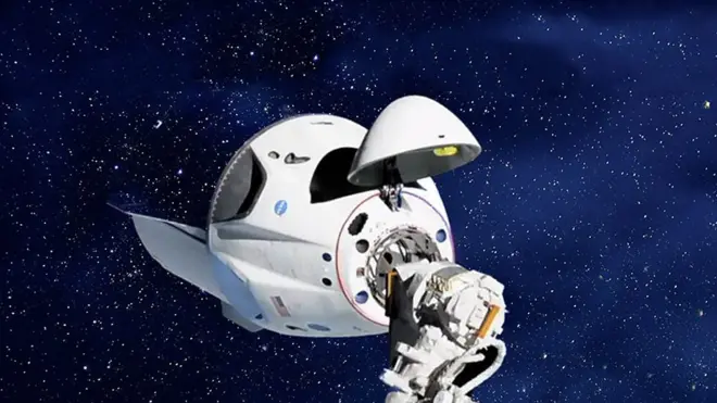 Частный космический корабль Dragon 1