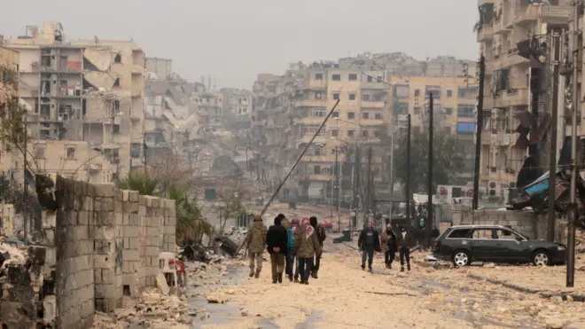 حي المشهد في شرق حلب