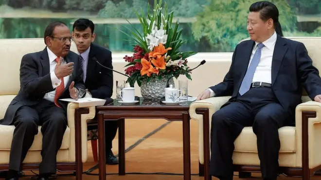 अजीत डोभाल और शी जिनपिंग