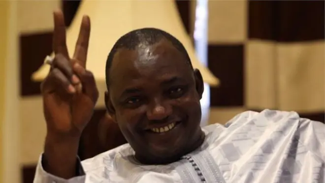 Adama Barrow wuxu joogay Senegal ilaa dabayaaqadii todobaadkii hore
