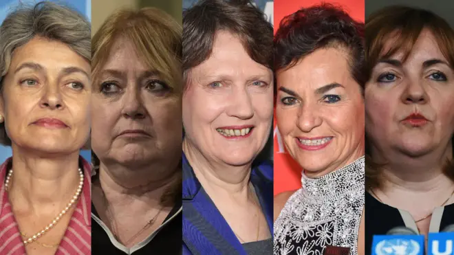 Son 5 las candidatas mujeres a ocupar la dirección de Naciones Unidas.