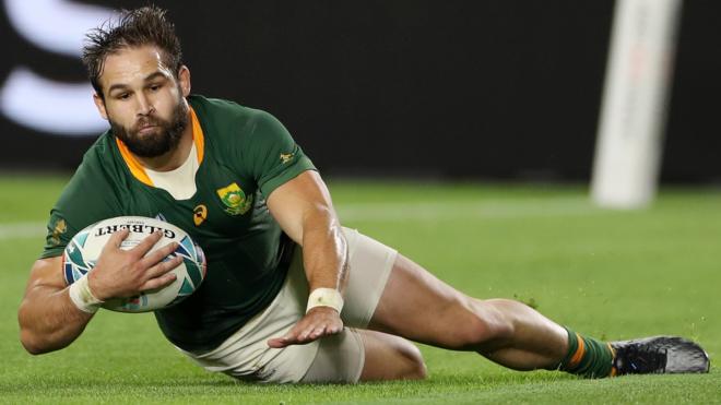 Cobus Reinach scores for South Africa