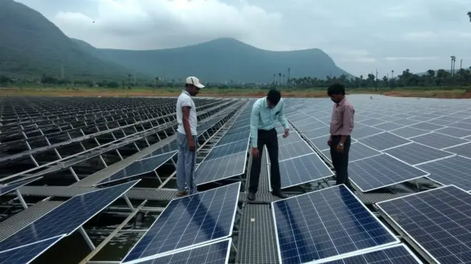 సోలార్ ప్లాంట్, సౌర విద్యుత్