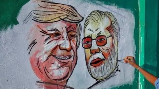 ट्रंप और मोदी