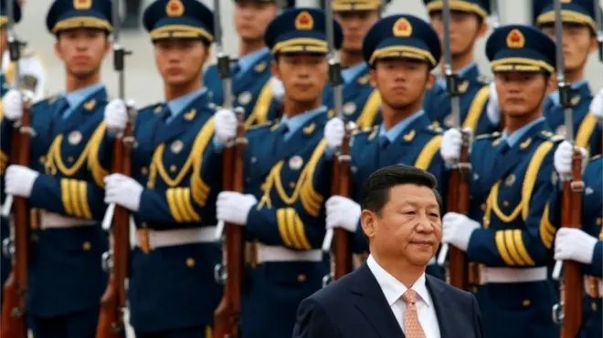 O presidente chinês, Xi Jinping, diz que a reunificação 'vai acontecer'