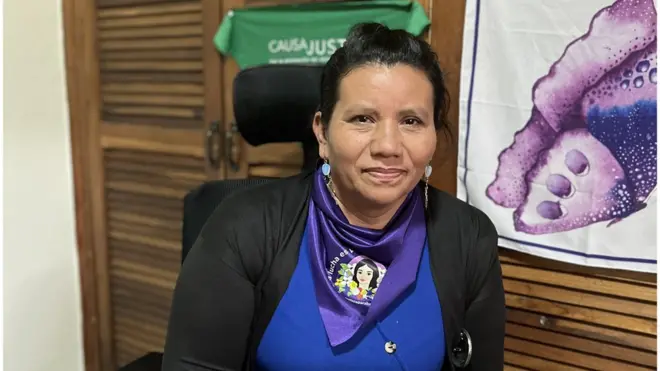 Delmy, madre de Beatriz