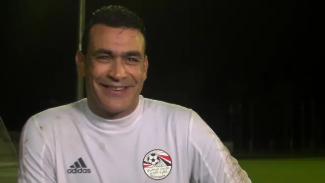 عصام الحضري حارس المنتخب المصري