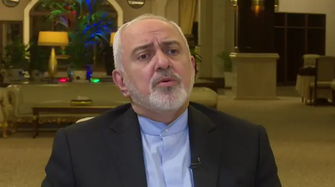 وزير الخارجية الإيراني، جواد ظريف