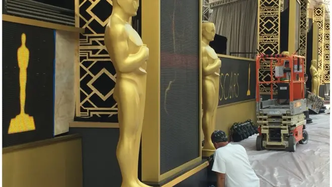 Приготування до щорічної церемонії вручення Оскарів