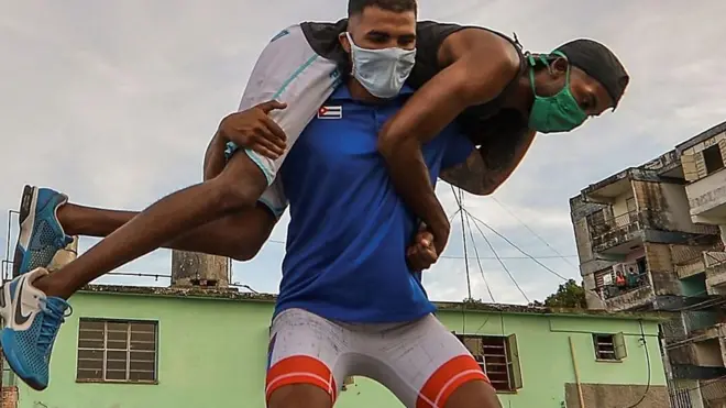 Олимпийцы в пандемию