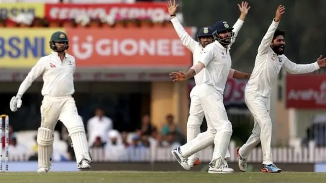 انڈیا کے سپن گيند باز اجے جڈیجہ نے دوسری اننگز میں چار کھلاڑیوں کو آؤٹ کیا