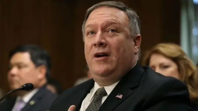 آقای پومپئو جزئیاتی از آنچه آزمایش موشکی جدید ایران خوانده ارایه نداده است