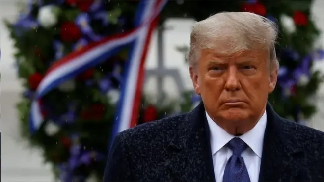 特朗普去年11月12日簽署行政令，禁止美國向中國軍方持有及控制的中國公司投資