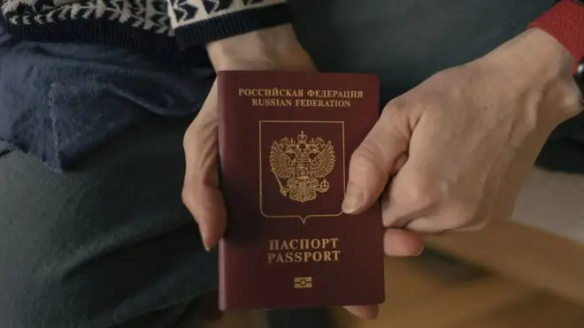 جواز سفر روسي