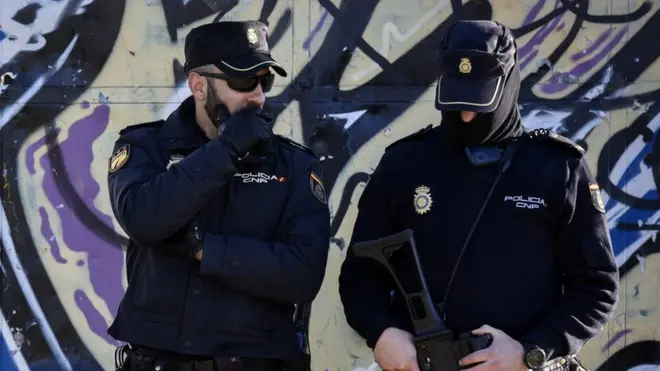 Испанская полиция