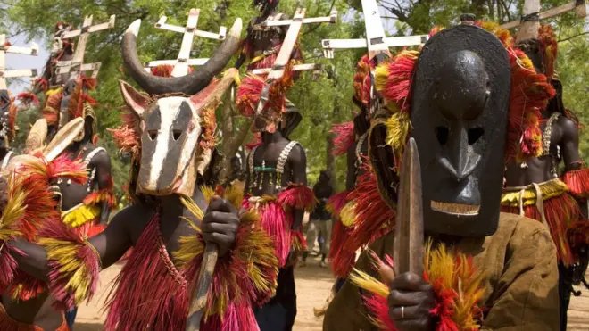 The Dogon people have lived in central Mali for centuries