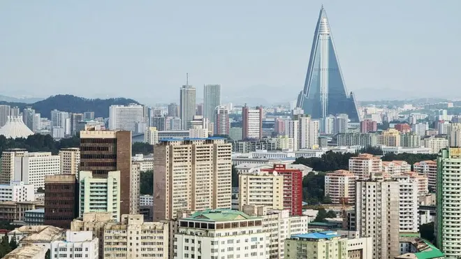 2015년 평양의 스카이라인