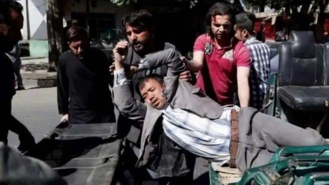 Портлашда жароҳатланган кишига ёрдам