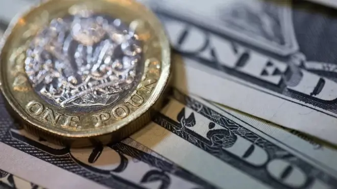 پاونڈ ڈالر کے مقابلے میں کم ترین سطح پر آ گیا ہے