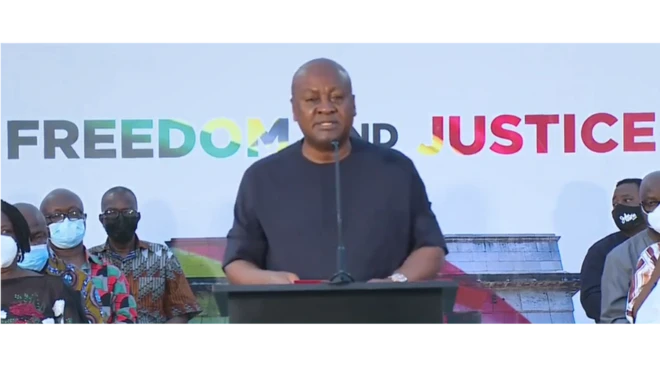 "John Mahama speech today on Ghana Supreme court election petition verdict"