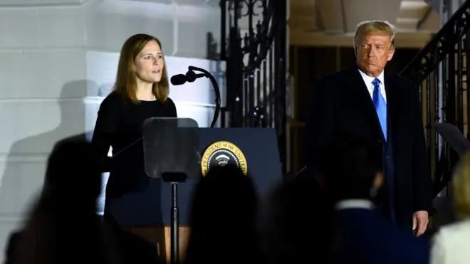 Trump ha nombrado tres jueces para la Corte Suprema, ahora de mayoría conservadora.