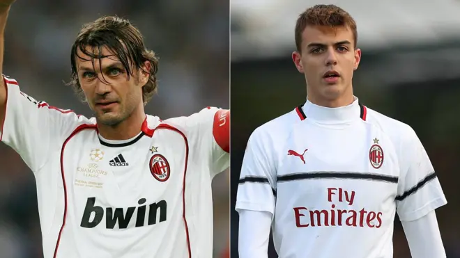 Paulo Maldini na Daniel Maldini