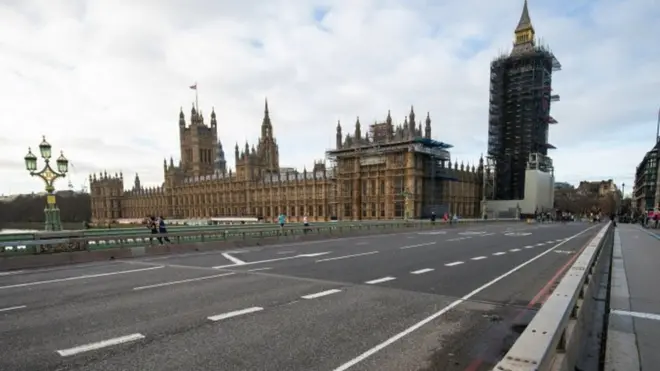 Las calles de Londres estaban desiertas durante el confinamiento. Reino Unido comienza ahora a relajar las medidas restrictivas.